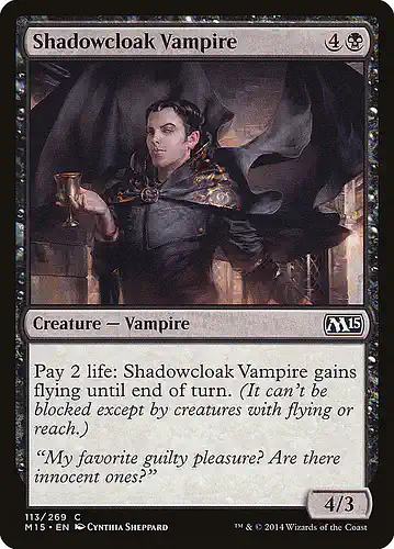 Shadowcloak Vampire - m15 Spoiler