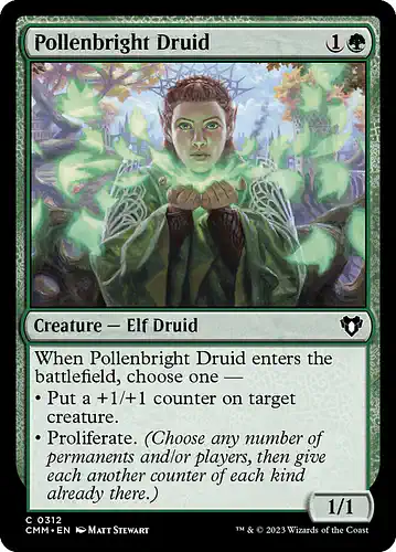 Pollenbright Druid - cmm Spoiler