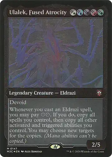 Ulalek, Fused Atrocity - m3c Spoiler