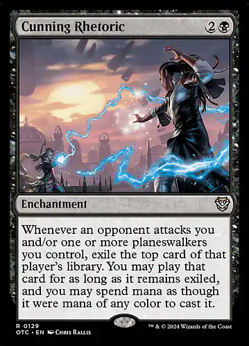 Cunning Rhetoric - otc Spoiler
