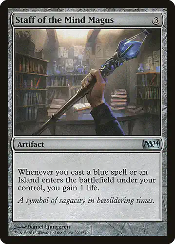 Staff of the Mind Magus - m14 Spoiler