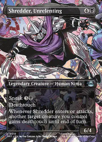Shredder, Unrelenting - tmt Spoiler