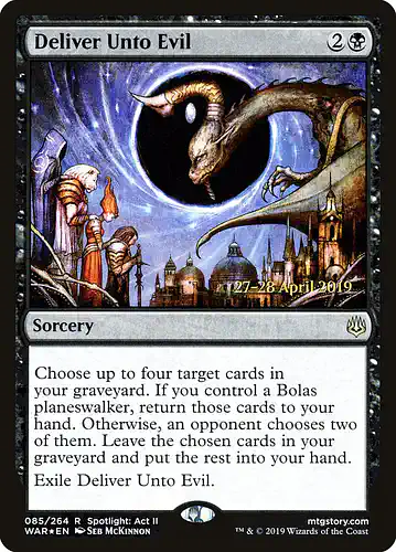 Deliver Unto Evil - war Spoiler