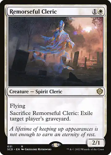 Remorseful Cleric - scd Spoiler