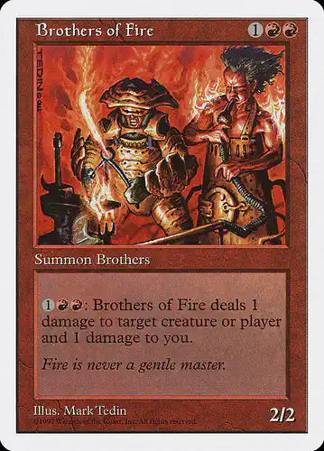 Brothers of Fire - 5ed Spoiler
