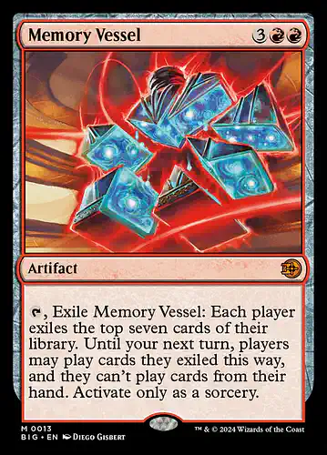 Memory Vessel - big Spoiler