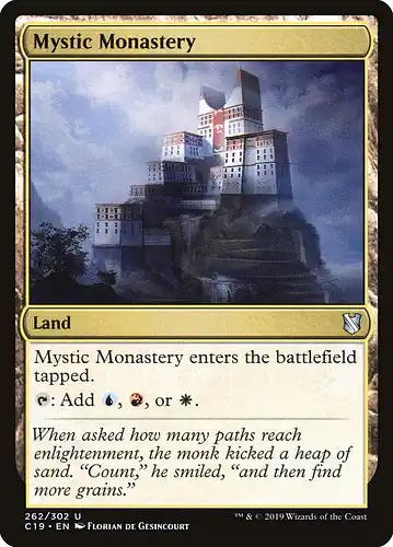 Mystic Monastery - c19 Spoiler