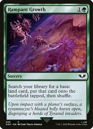 Rampant Growth - 40k Spoiler