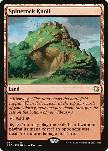 Spinerock Knoll - afc Spoiler