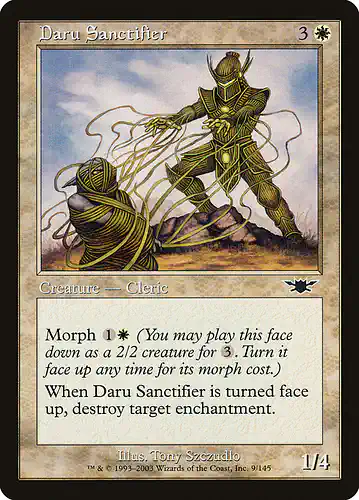 Daru Sanctifier - lgn Spoiler