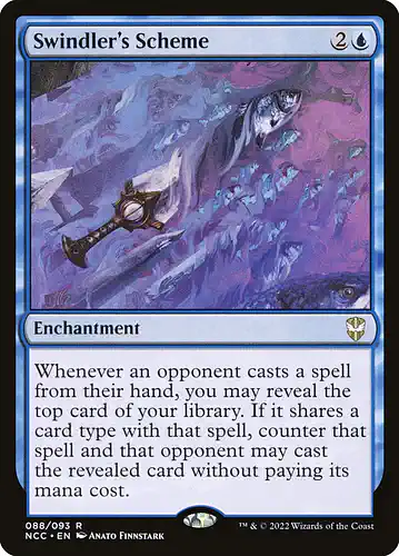 Swindler's Scheme - ncc Spoiler