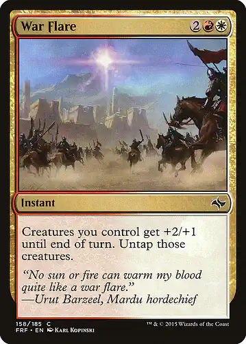 War Flare - frf Spoiler