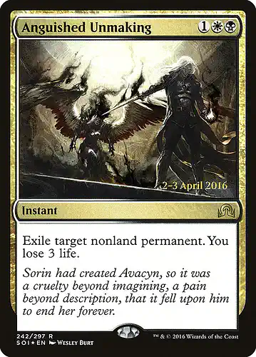 Anguished Unmaking - soi Spoiler