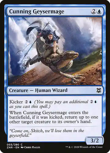 Cunning Geysermage - znr Spoiler
