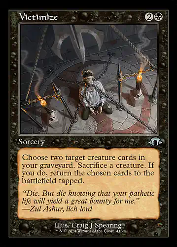 Victimize - mh3 Spoiler