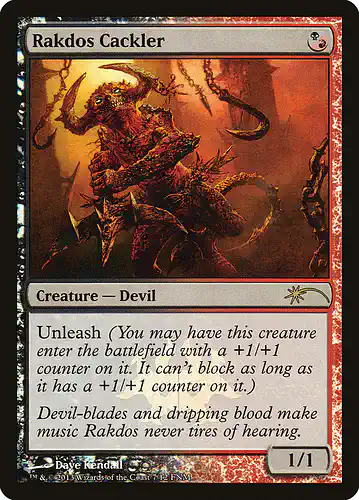 Rakdos Cackler - f13 Spoiler
