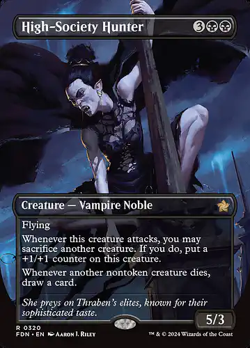 High-Society Hunter - fdn Spoiler