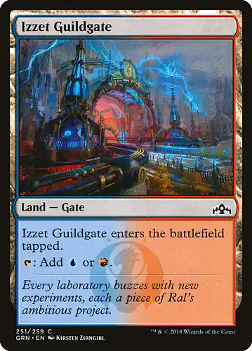 Izzet Guildgate - grn Spoiler