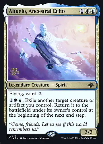 Abuelo, Ancestral Echo - lci Spoiler