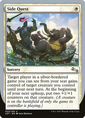 Side Quest - ust Spoiler