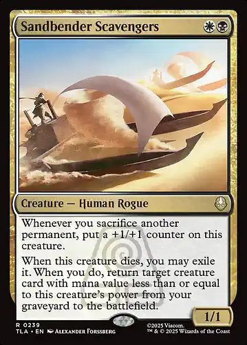 Sandbender Scavengers - tla Spoiler
