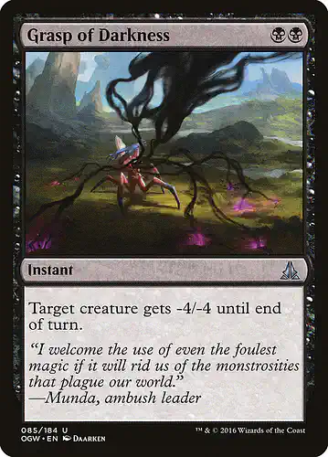 Grasp of Darkness - ogw Spoiler