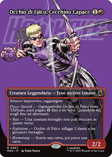 Hawkeye, Master Marksman - msh Spoiler