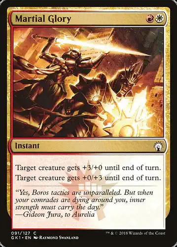 Martial Glory - gk1 Spoiler