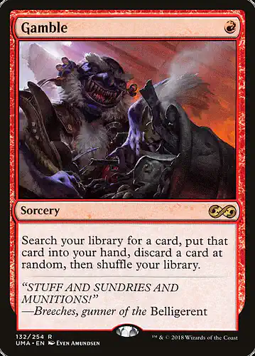Gamble - uma Spoiler