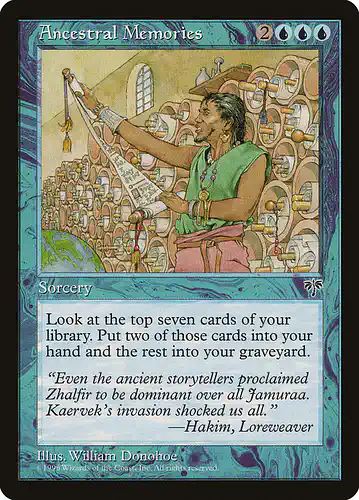 Ancestral Memories - mir Spoiler