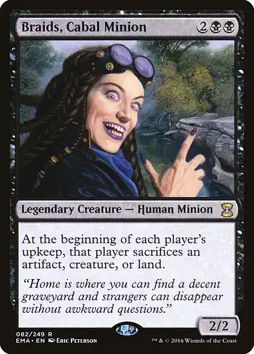 Braids, Cabal Minion - ema Spoiler