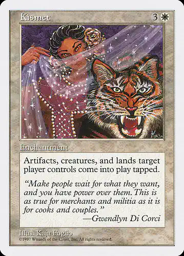 Kismet - 5ed Spoiler