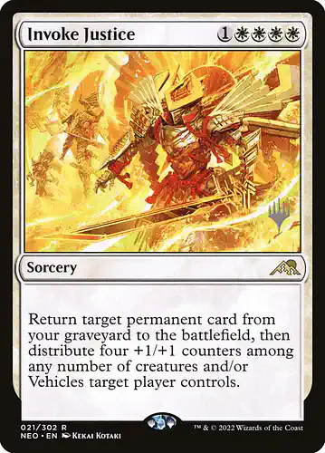 Invoke Justice - neo Spoiler