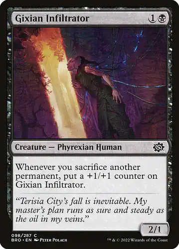 Gixian Infiltrator - bro Spoiler