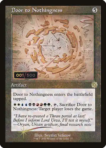 Door to Nothingness - brr Spoiler
