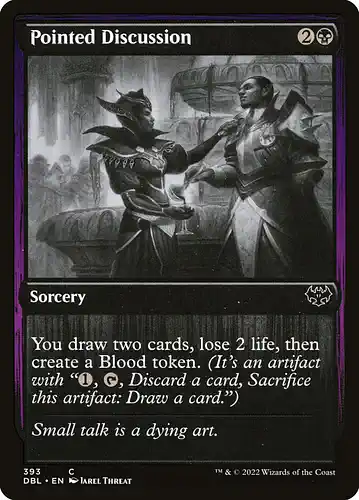 Pointed Discussion - dbl Spoiler