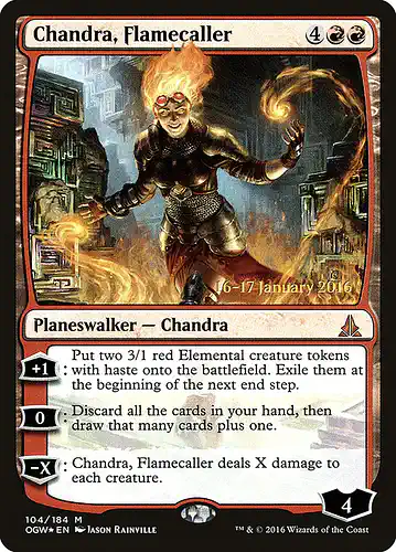 Chandra, Flamecaller - ogw Spoiler
