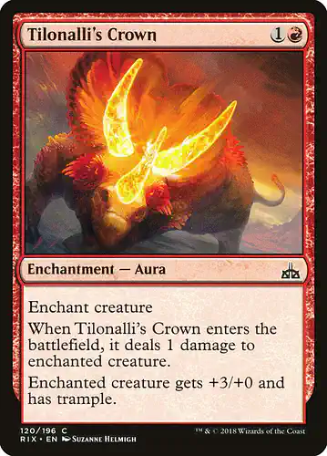 Tilonalli's Crown - rix Spoiler