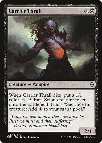 Carrier Thrall - bfz Spoiler