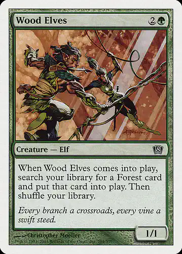 Wood Elves - 8ed Spoiler