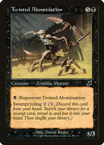 Twisted Abomination - scg Spoiler