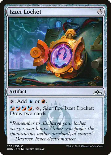 Izzet Locket - grn Spoiler