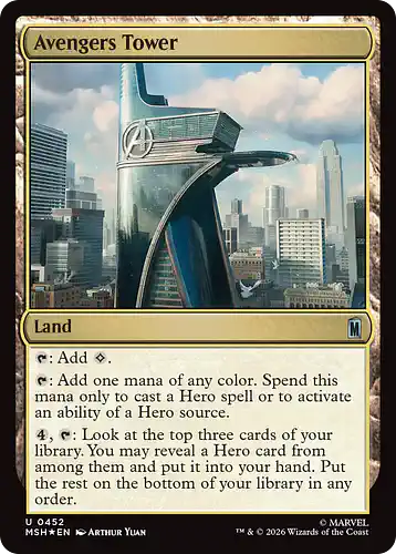 Avengers Tower - msh Spoiler