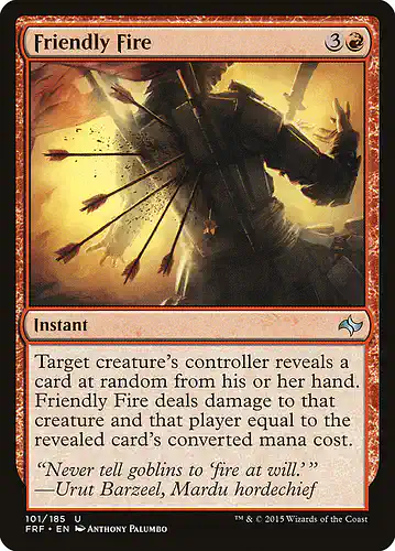 Friendly Fire - frf Spoiler