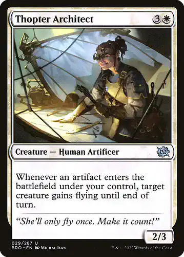 Thopter Architect - bro Spoiler