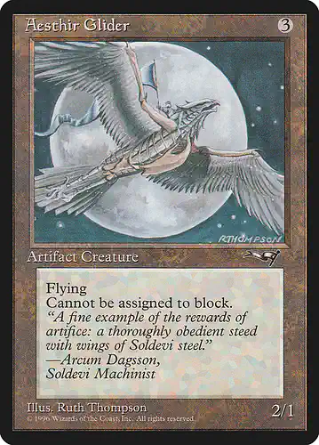 Aesthir Glider - all Spoiler