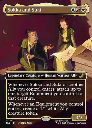 Sokka and Suki - tle Spoiler