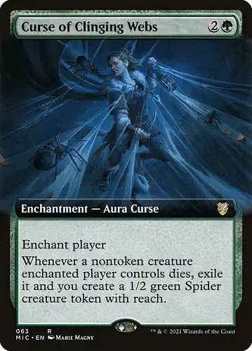 Curse of Clinging Webs - mic Spoiler