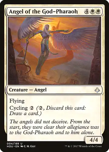 Angel of the God-Pharaoh - hou Spoiler