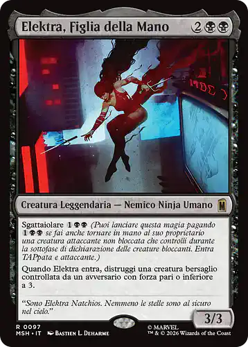 Elektra, Daughter of the Hand - msh Spoiler